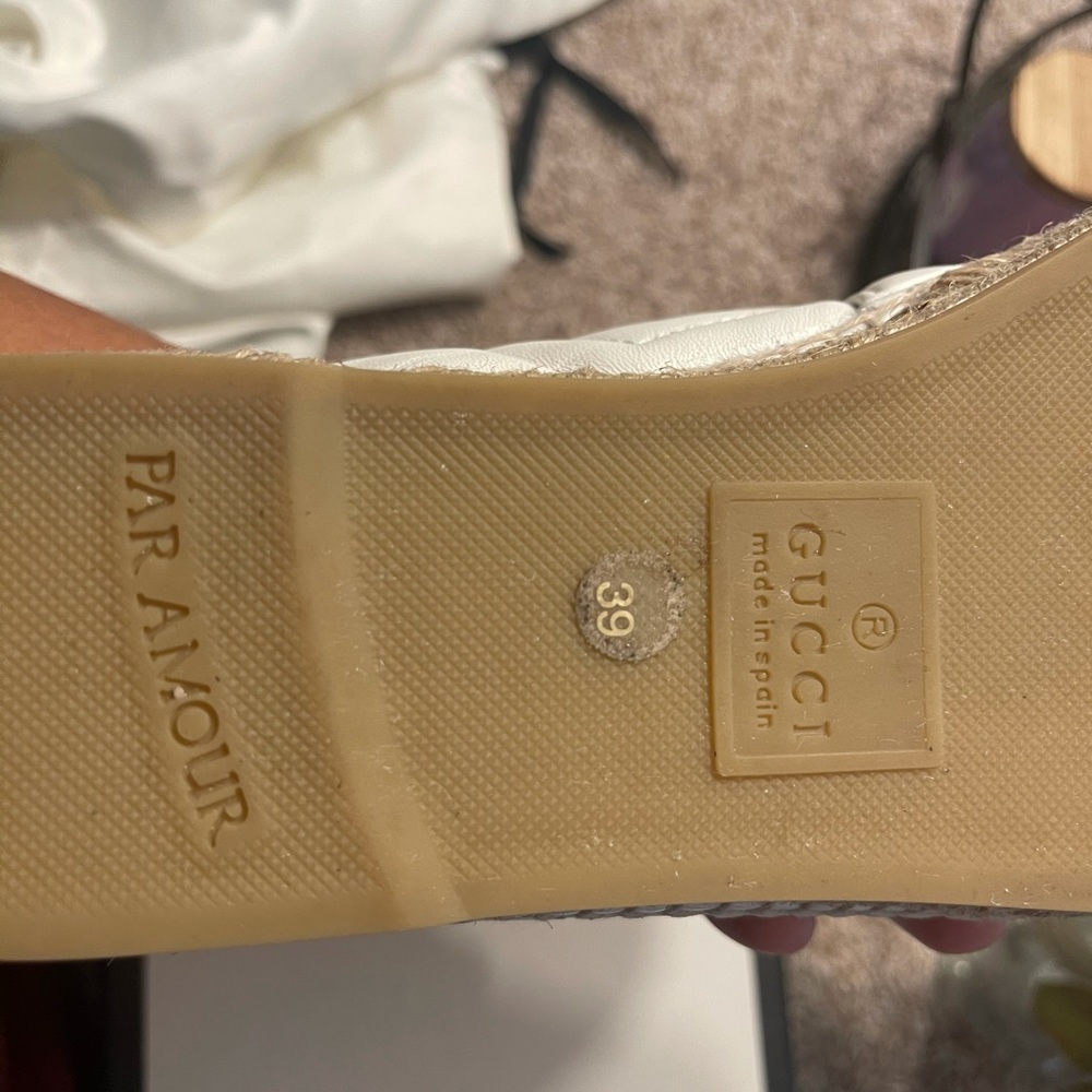 Gucci white espadrilles - Picture 10 of 11